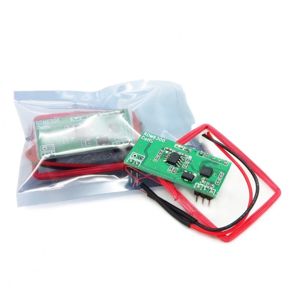 Rdm6300 RFID 125KHz lector de targetes per a Arduino i control d'accés