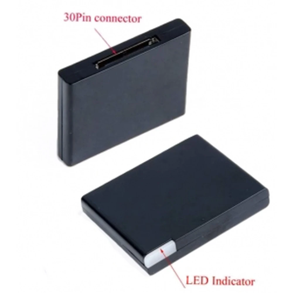 Receptor Bluetooth per a base dock iPod iPhone amb sincronització d’àudio sense fil