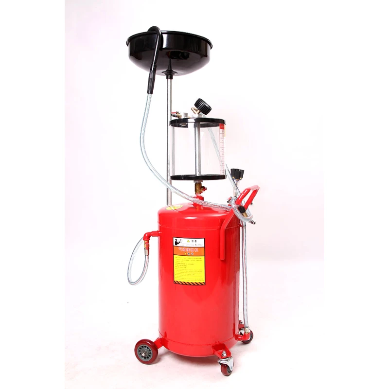 Recollidor aspirador d'oli 80 litres multifuncional amb safata