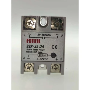 satkit Relé d'estat sòlid Fotek SSR-25 25A per a control elèctric eficient