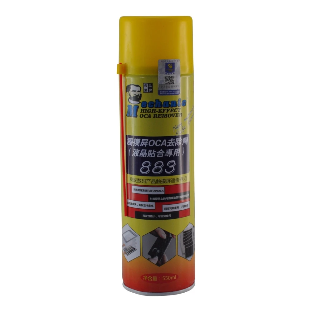 Removedor de cola OCA 883 netejador LCD 550ml Mechanic per a reparació eficaç