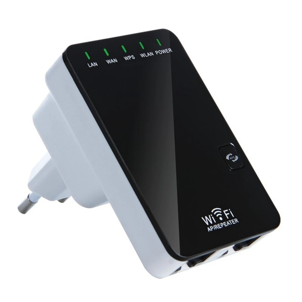 Repetidor WiFi 300 Mbps amb 2 ports RJ45 - Extensor i punt d'accés