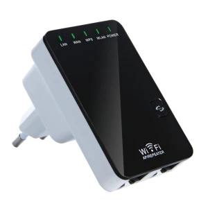Repetidor WiFi 300 Mbps amb 2 ports RJ45 - Extensor i punt d'accés