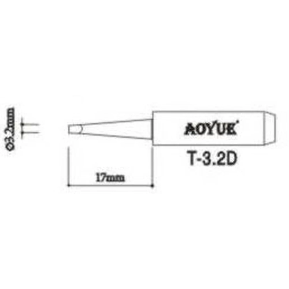 Punta de soldador Aoyue T3,2D per a estacions de soldadura