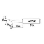 Punta de recanvi Aoyue TH per a estacions de soldadura