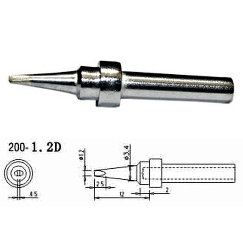 Recanvi punta soldador Mlink S4 MOD 200-1,2D compatible amb diverses estacions