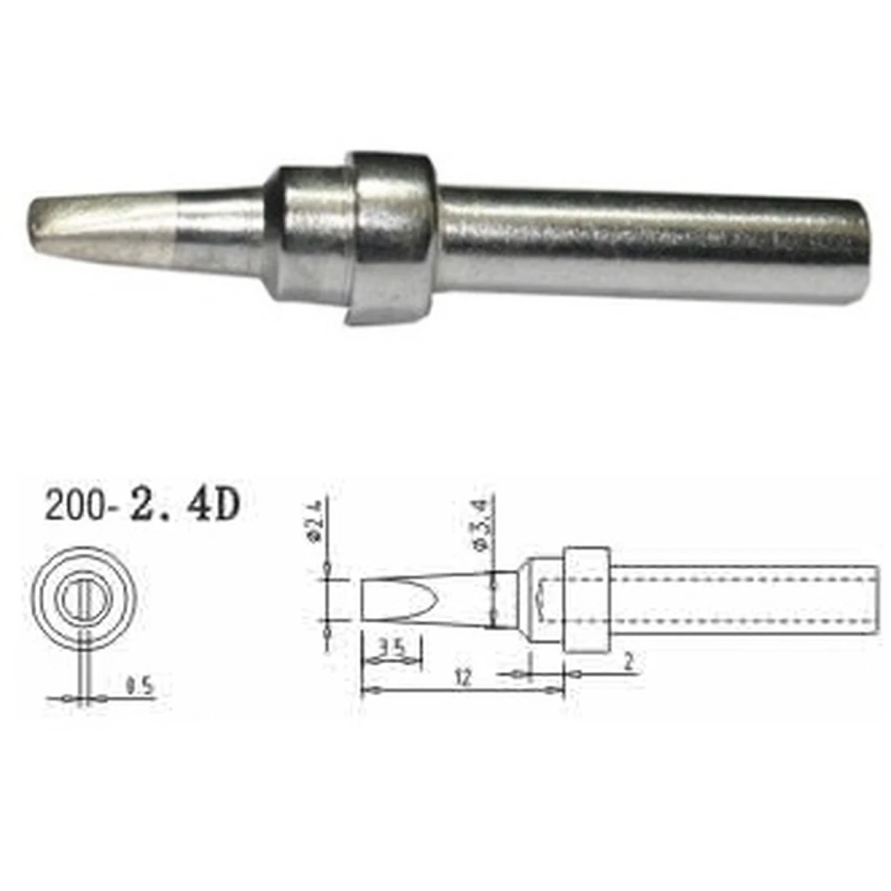 Recanvi punta soldador Mlink S4 MOD 200-2,4D compatible amb diverses estacions