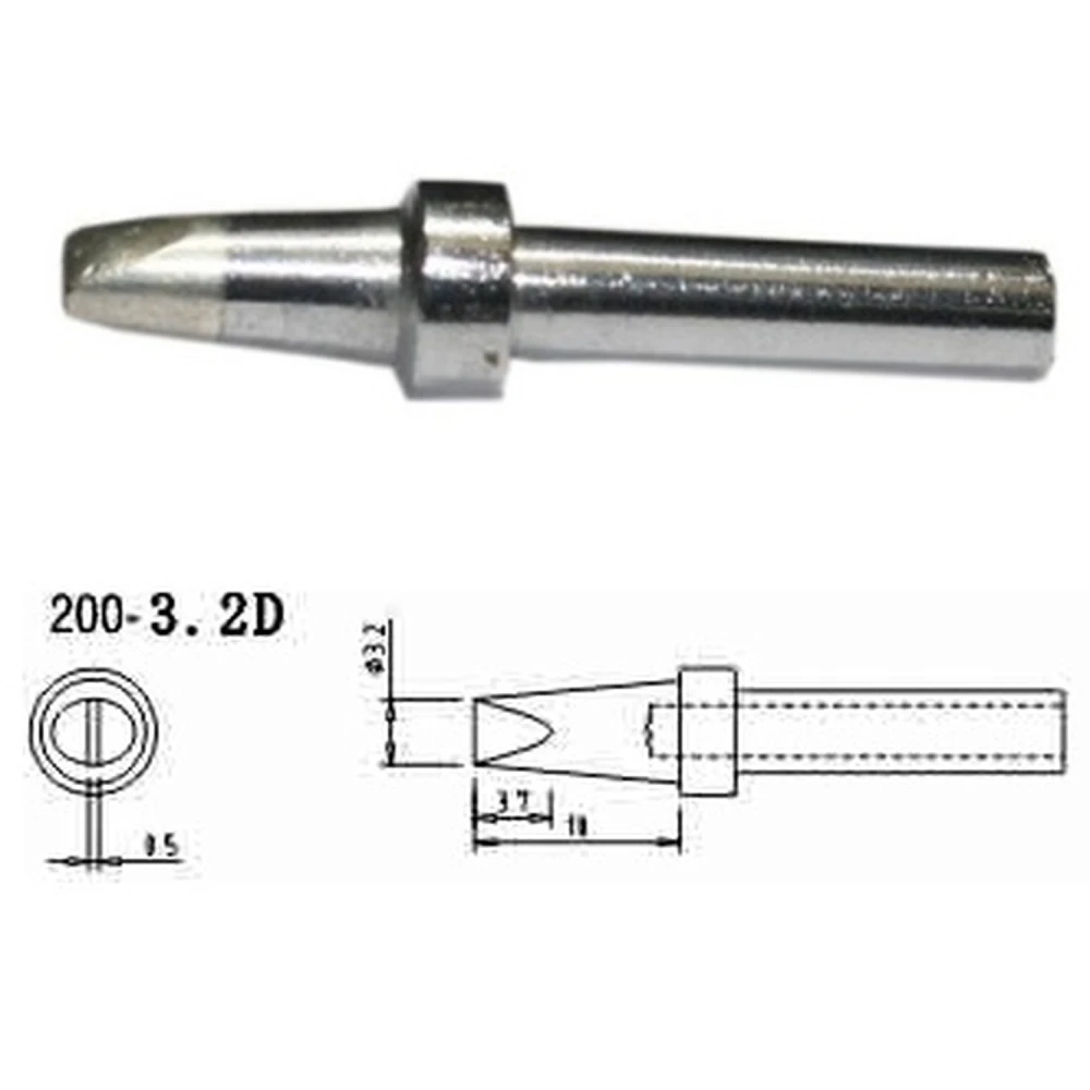 Punta de recanvi per soldador Mlink S4 MOD 200-3,2D per a estacions de soldadura