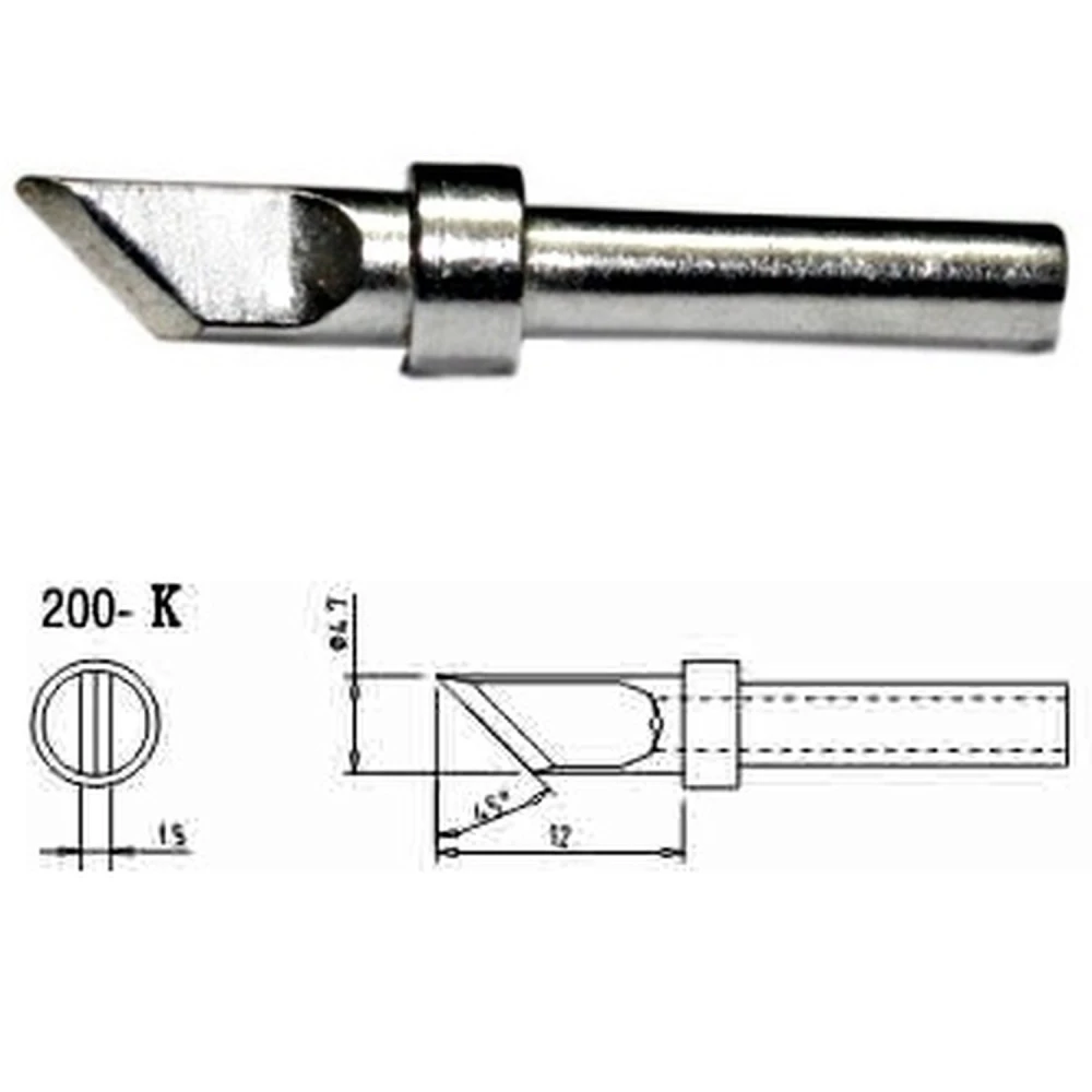 Recanvi punta soldador Mlink S4 MOD 200-K compatible amb estacions de soldadura