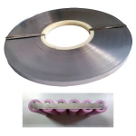 Rull tira acer 0,1mmx5mm 1kg per soldadura bateries 18650 amb Sunkko