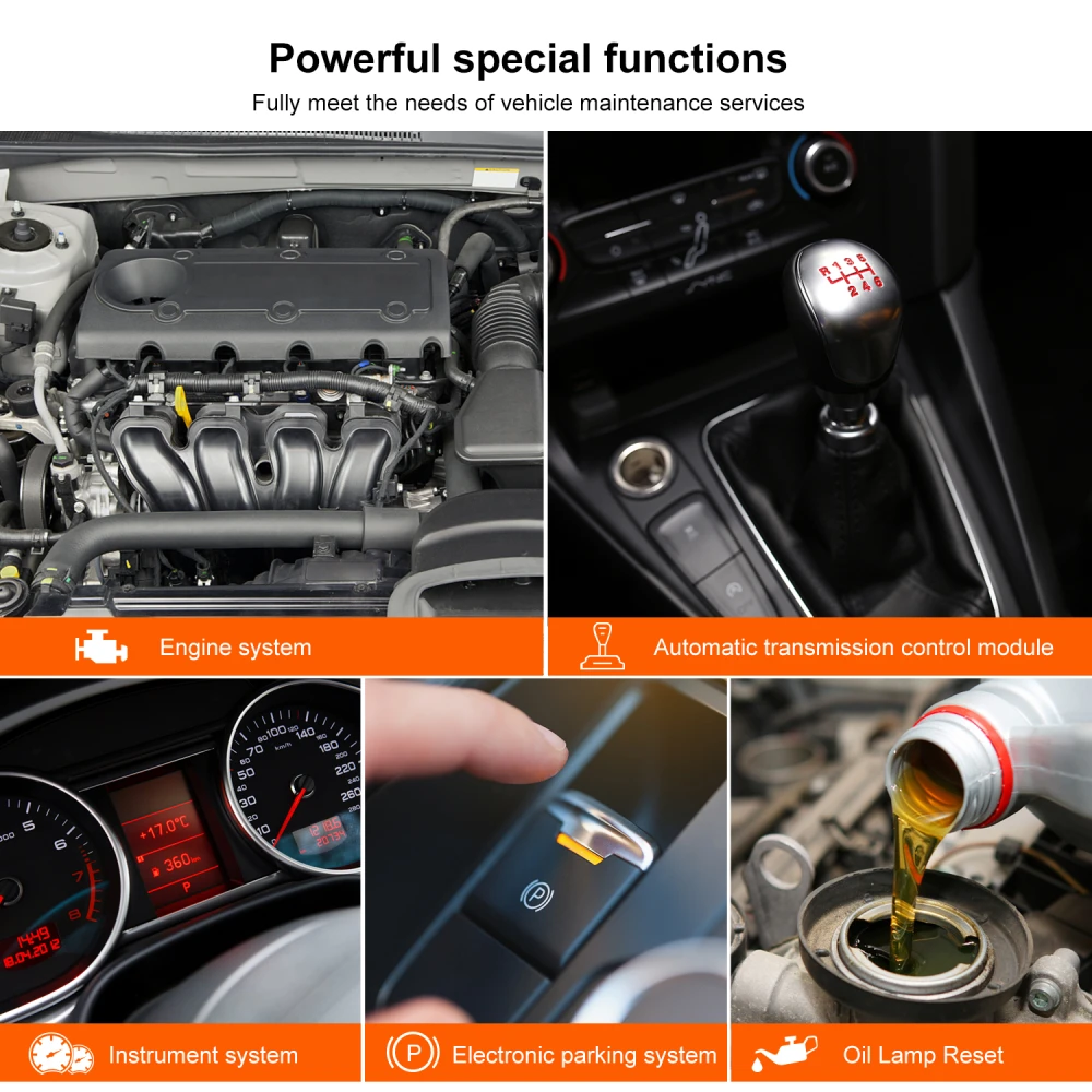 Scanner de diagnòstic BMW Konnwei KW480 - OBD2 per a BMW
