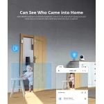 Sensor porta finestra sense fil SONOFF DW2 RF per a alarma domèstica