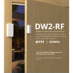 Sensor porta finestra sense fil SONOFF DW2 RF per a alarma domèstica