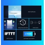 Sensor porta finestra sense fil SONOFF DW2 RF per a alarma domèstica