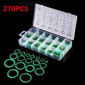Set 270 peces juntes tòriques verdes per a aire condicionat en 18 mides