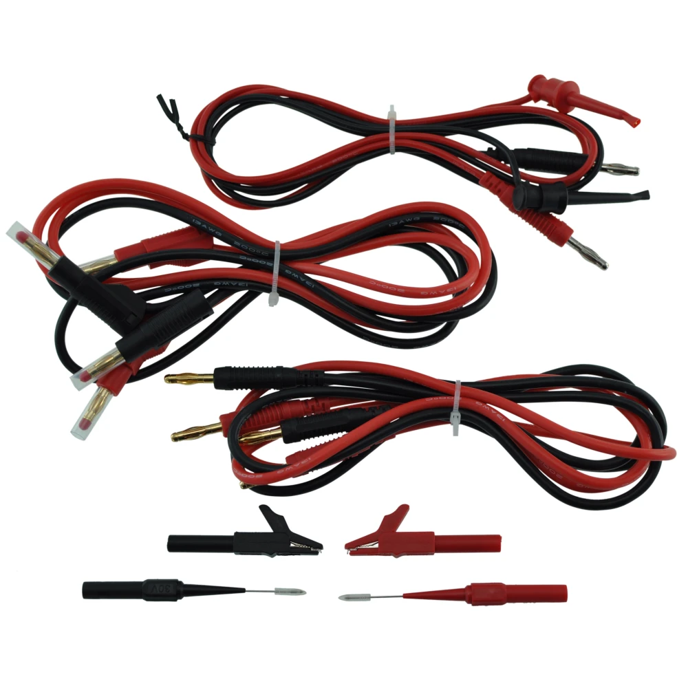 Set de cables de prova per a font d'alimentació - Laboratori Amass