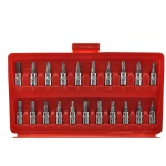 Set de claus de vaso hexagonals 1/4 46 peces TSX TOOL per a automoció i bricolatge