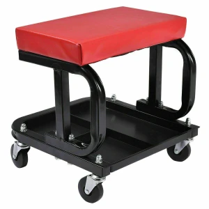TSX TOOL Silla Taller Mecánico con 4 Ruedas y Bandeja para Herramientas TSX TOOL