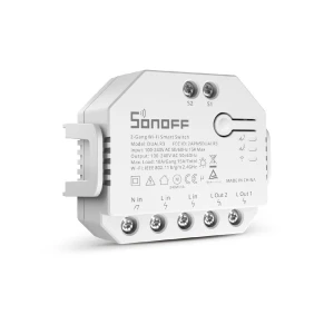 SONOFF DUAL R3 Interruptor intel·ligent dual amb mesura de potència i control domòtic