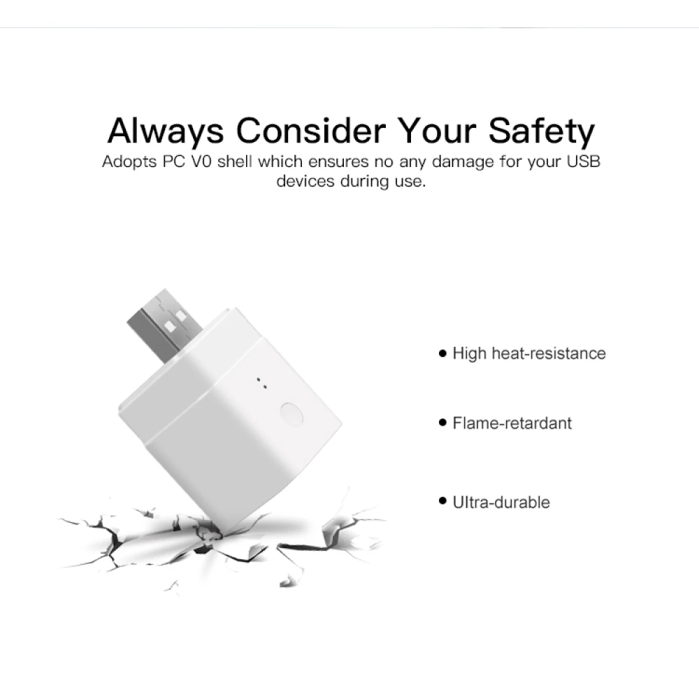 SONOFF Micro adaptador USB WiFi intel·ligent per a control remot i automatització