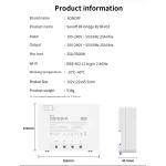 SONOFF Pow R3 - Interruptor intel·ligent WiFi d'alta potència amb monitorització
