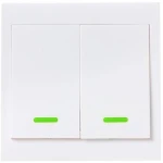 SONOFF polsador interruptor doble 433Mhz control remot inalàmbric RF per a domòtica