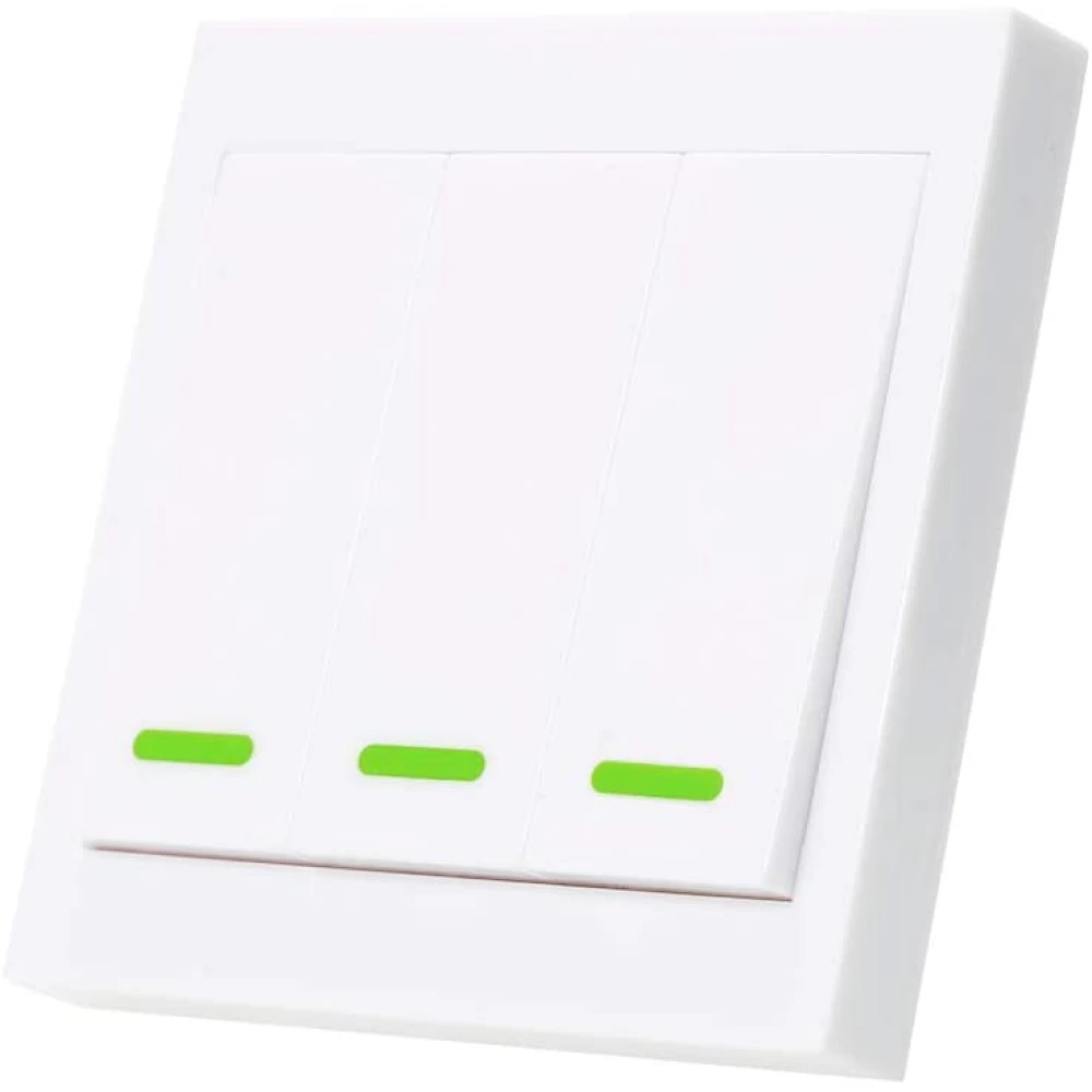 SONOFF polsador interruptor triple 433Mhz RF per a llum domòtica