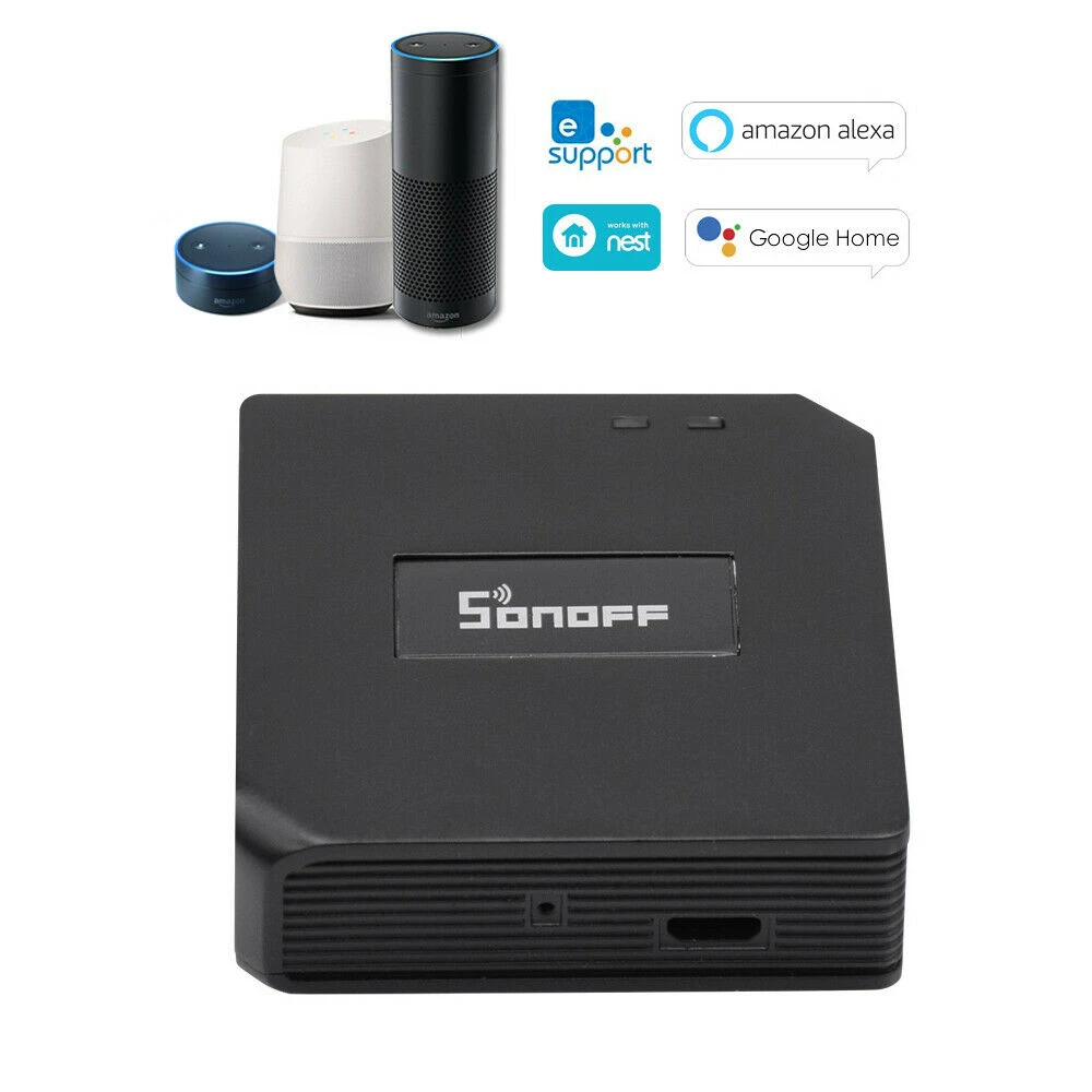 Sonoff RF Bridge 433MHz WiFi inalàmbric compatible amb Alexa i Google Home