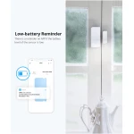 SONOFF SDW2 sensor d'obertura per a porta i finestra WiFi