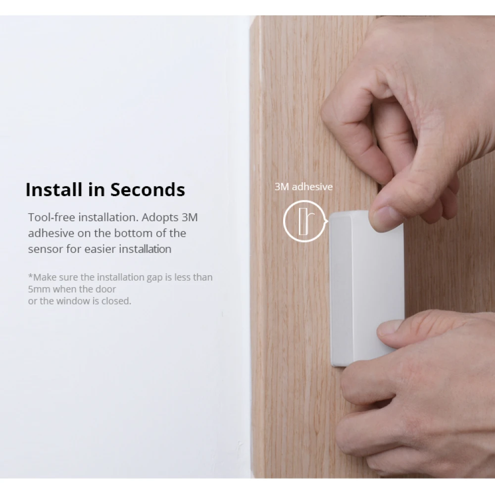 SONOFF SDW2 sensor d'obertura per a porta i finestra WiFi