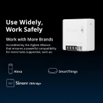 SONOFF ZBMINI ZigBee Interruptor Intel·ligent Mini per a Control de Llum 2 Vies