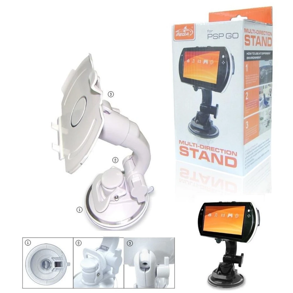 Suport cotxe PSP Go amb braç flexible i fixació per ventosa