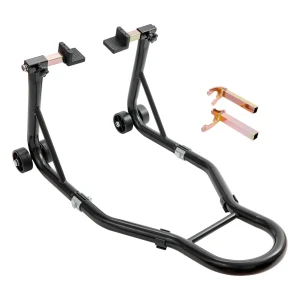 TSX TOOL Suport elevador de roda posterior per a motocicletes de 385 kg i ajustable