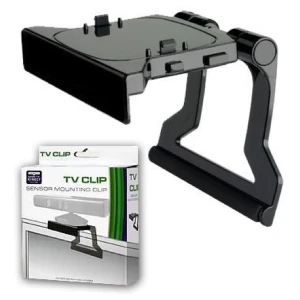 Suport Kinect Xbox 360 per a TV amb clip negre compatible amb sensor Kinect