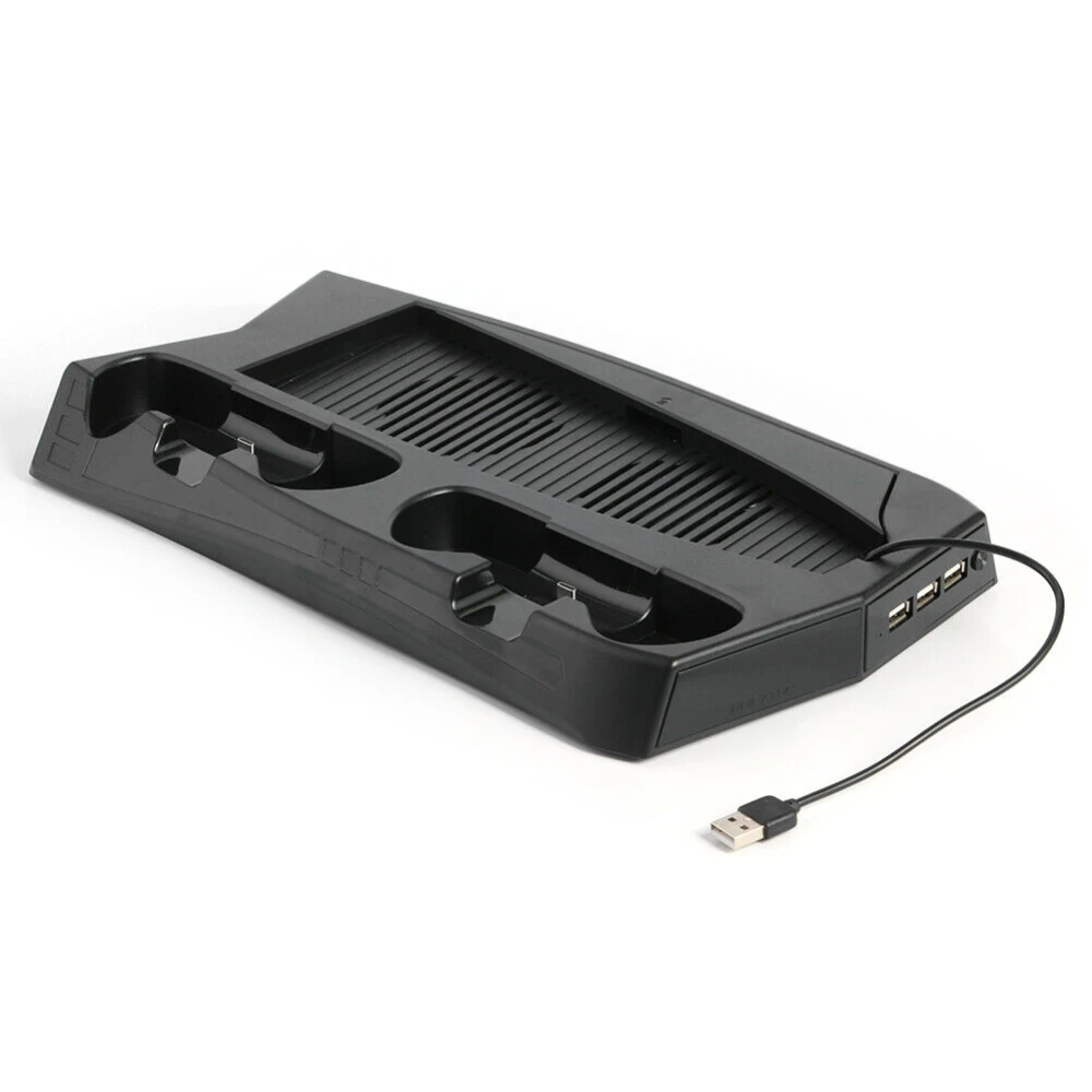 Suport vertical de càrrega amb ventilador compatible amb Playstation 5 PS5 DE/UHD