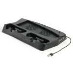Suport vertical de càrrega amb ventilador compatible amb Playstation 5 PS5 DE/UHD