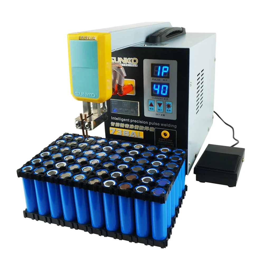 SUNKKO 738AL: soldadora per punts per a bateries 18650