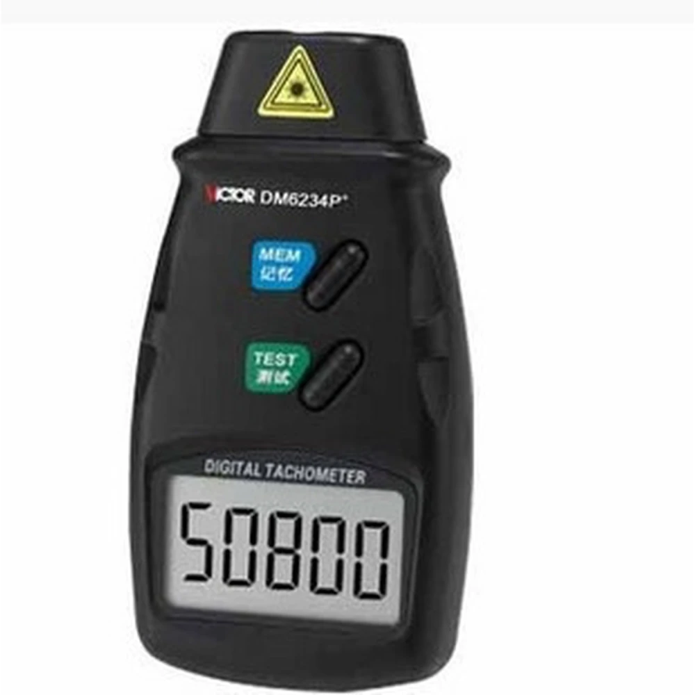 Tacòmetre digital portàtil Victor DM6234P+ per a mesura precisa de RPM