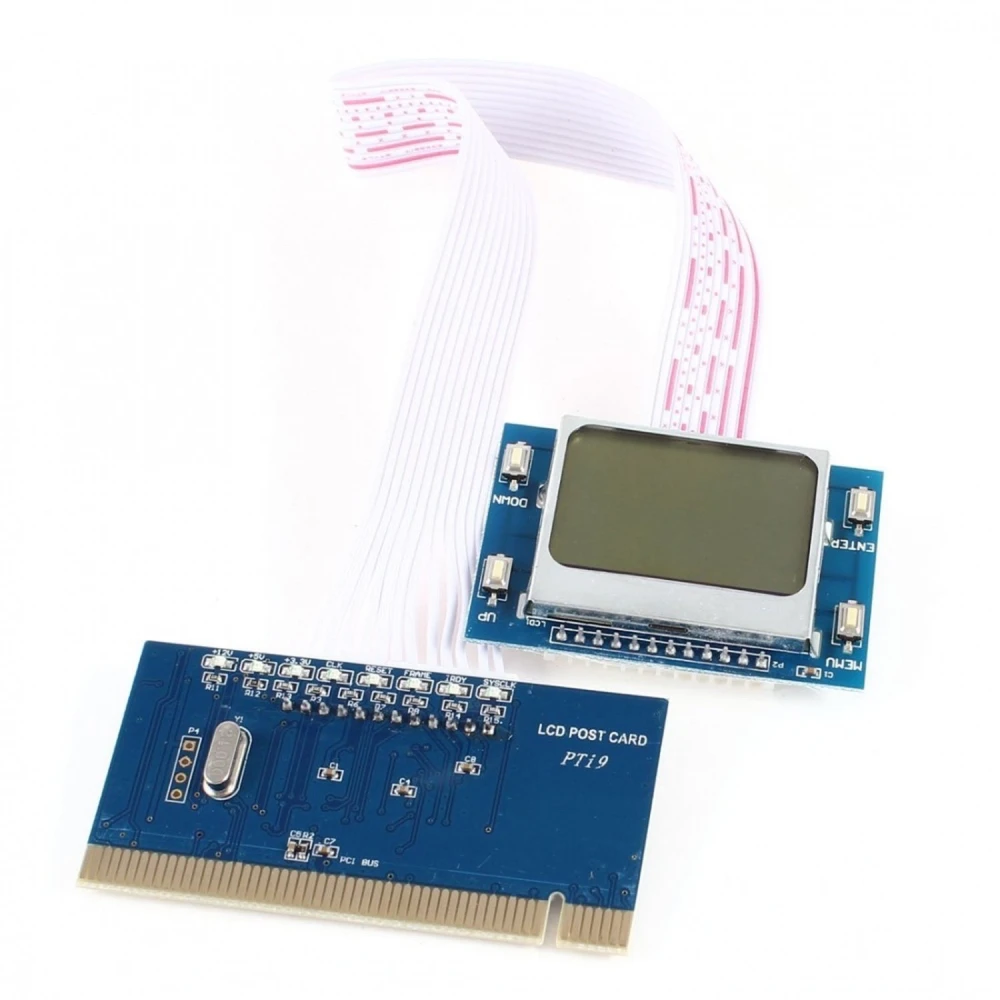 Targeta de diagnòstic PCI per a PC amb pantalla LCD PTI-9