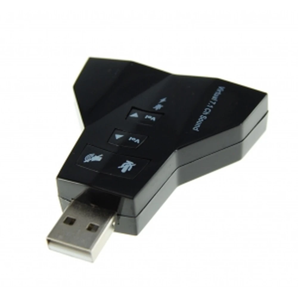 Targeta de so USB dual amb 2 sortides i 2 entrades d'àudio