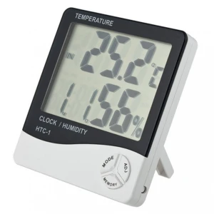 Victor Termòmetre digital higròmetre i rellotge HTC1 amb alarma i alta precisió
