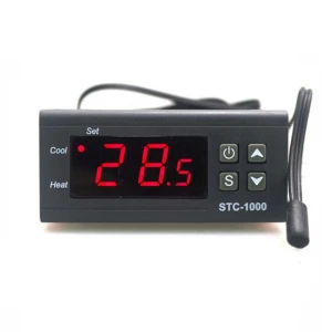 Victor Termòstat digital 220V STC-1000 amb control de fred i calor per a incubadores i aquaris