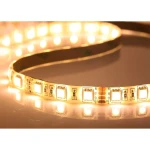 Tira LED 12V blanc càlid 5 metres SMD5050 60LED/metre 14W per a interior i exterior