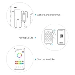 Tira LED intel·ligent WiFi SONOFF L2 Lite 5 metres amb comandament i app