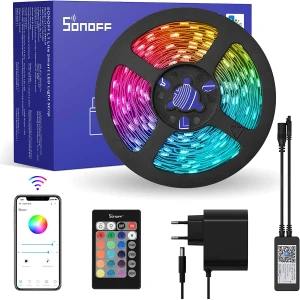 Tira LED intel·ligent WiFi SONOFF L2 Lite 5 metres amb comandament i app