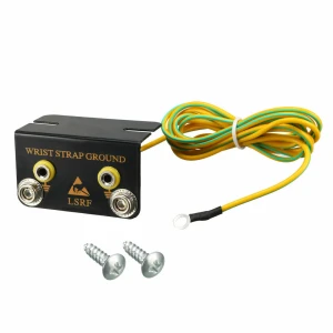 satkit Presa de connexió a terra per a equipament antiestàtic amb cable de 1.8 metres
