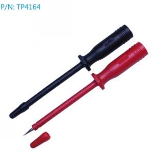 TP4164 sonda amb punta de perforació per a cable banana 4mm d'acer inoxidable
