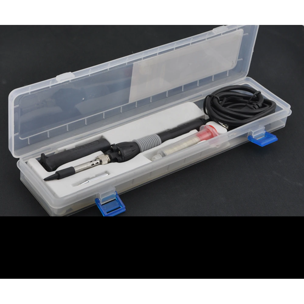 Soldador portátil Aoyue 3211 45W con LEDs encendidos