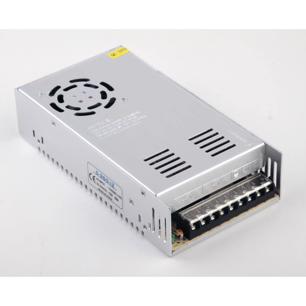 Fuente de alimentación AC a DC 12v 30 amperios 360w para equipos electrónicos