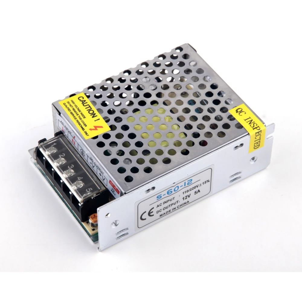 Detalle del potenciómetro para regulación de voltaje en transformador 12v 5a